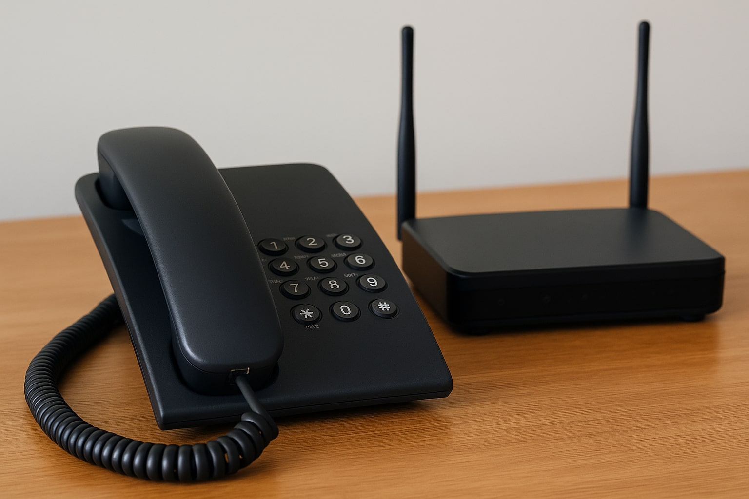 IP-telefoni går via internet