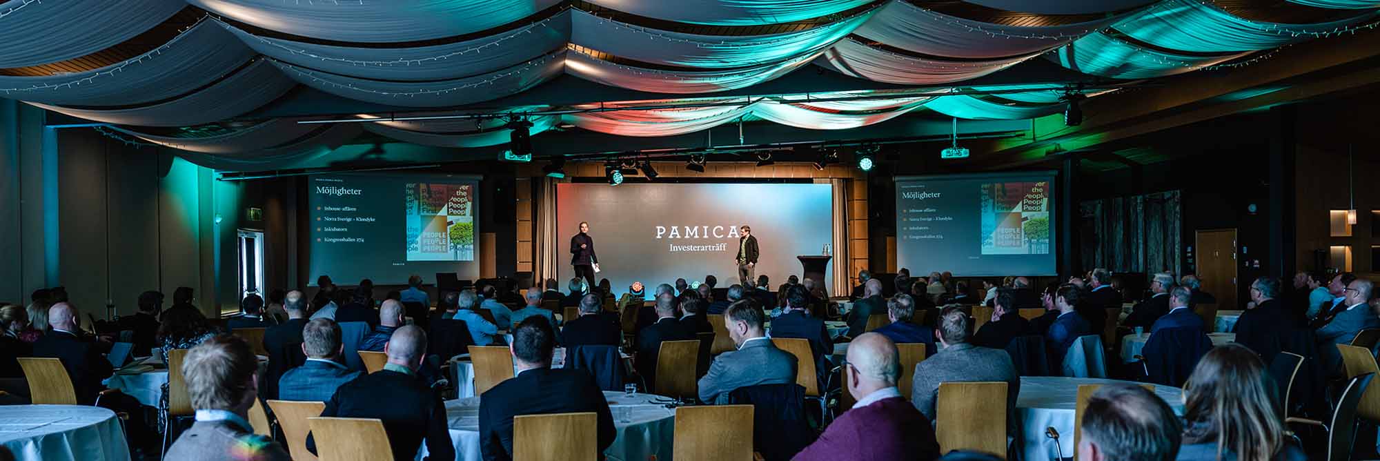Audio och Lights Group jobbar som teknikleverantör för konferens